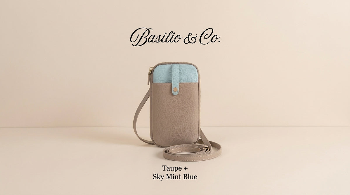 Siena Genuine Leather Crossbody Phone Wallet