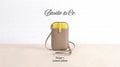 Siena Genuine Leather Crossbody Phone Wallet
